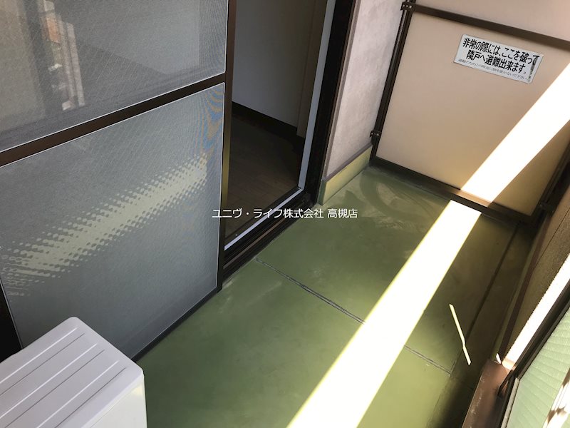 ピーズライフ ベランダ