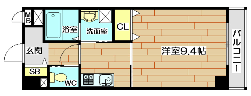 I's SQUARE　(アイズスクエア) 間取り