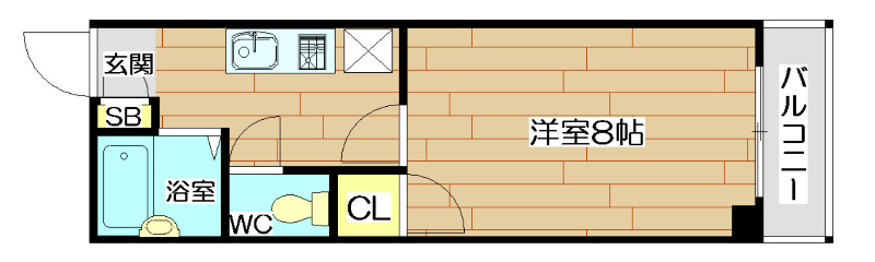 コンフォール高槻 間取り