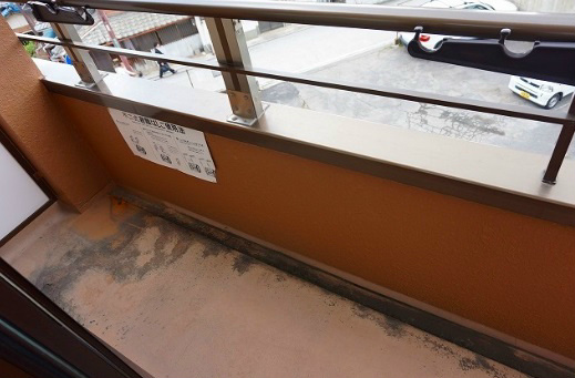 ビアンヌール芥川 ベランダ