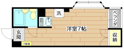 アンフィニィ津之江I 間取り