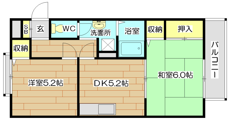 サンライフ川添 間取り