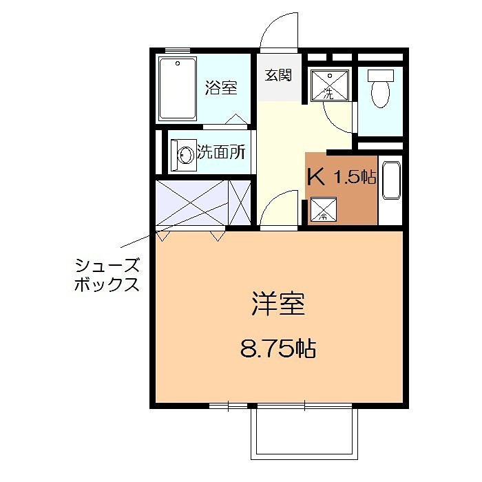 サンハイツⅢ 間取り