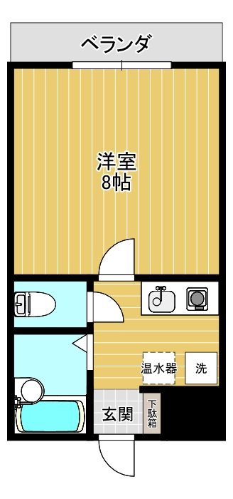 アメニティ豊岡Ⅲ 間取り