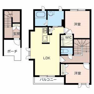 シャーメゾン悠 間取り