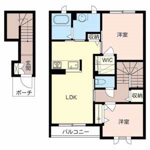 シャーメゾンOCTO 間取り