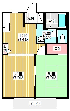 コーポ・エクセレント3 間取り