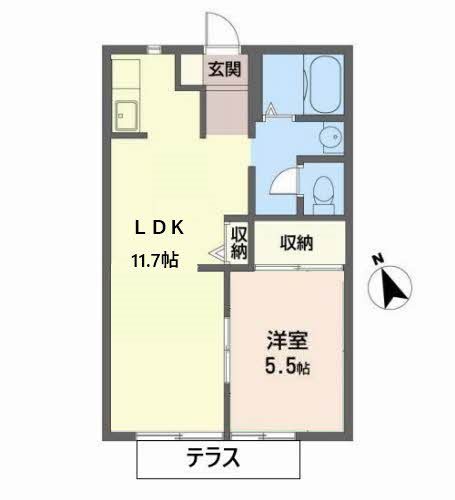 ビアーシュ 間取り