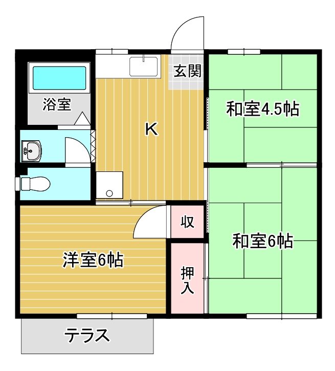 メゾンラフォーレ 間取り