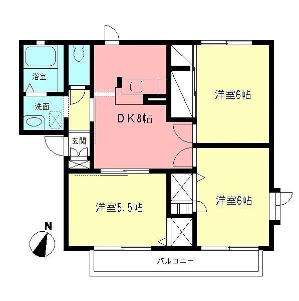 イーエムプットＢ 間取り