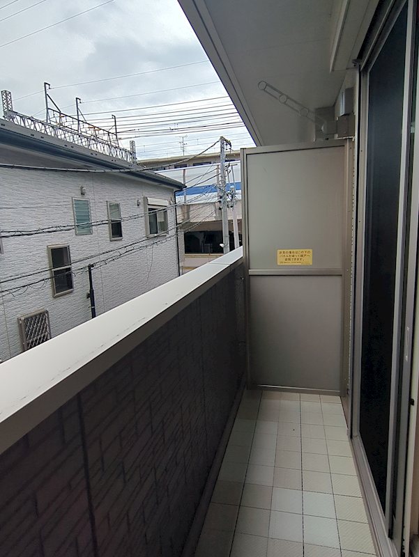 クレア　イーストＢ ベランダ