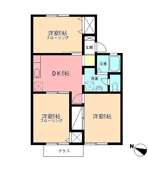 ロイヤルパレス 間取り