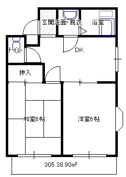 エルムハイツ 間取り