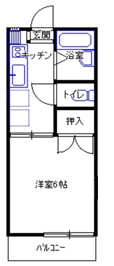 コーポかや 間取り