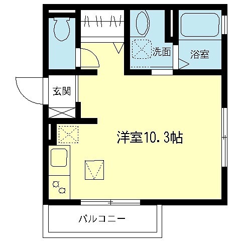 ベルジュ仲野町 間取り