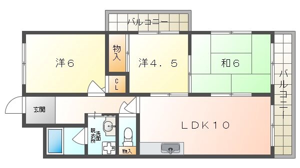 グランデール 間取り