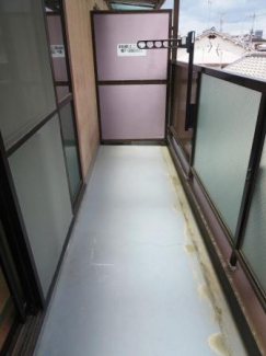 グランデール ベランダ