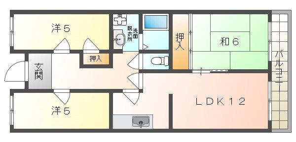 パストラル高柳 間取り