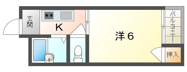 ロイヤルライフ八坂 間取り