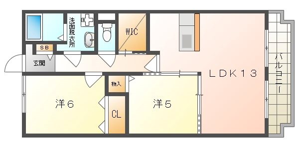 ヴェルセゾン公園前 間取り