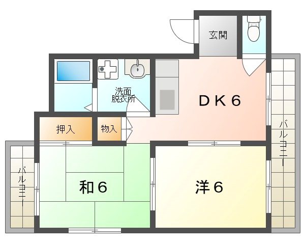 奈良本マンション 間取り