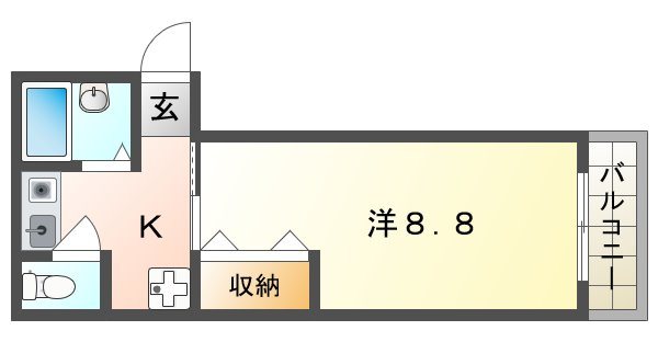 カーサ忍ヶ丘 間取り
