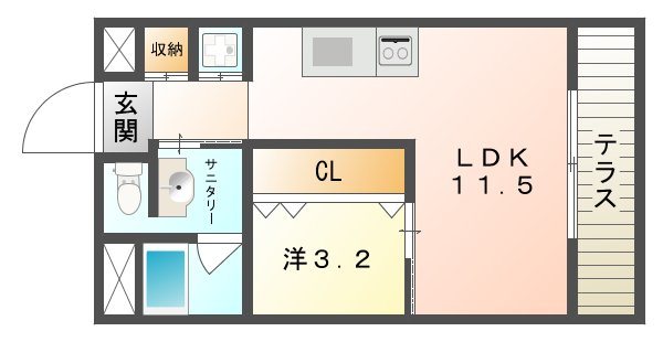 グランドール　モンシェリー 間取り