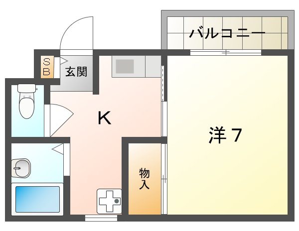 パル旭 間取り