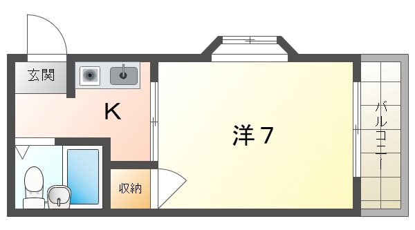 プチメゾン萱島 間取り