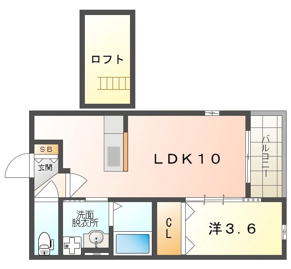 イーストⅠ 間取り