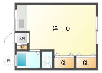 ハイツラポール 間取り