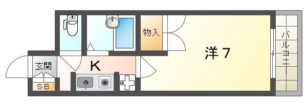 メルベーユＴハイツ 間取り