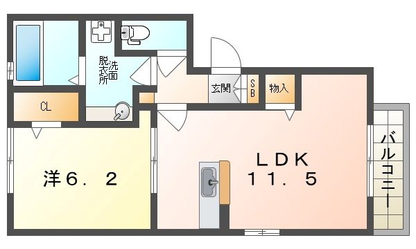 ミラブーカ 間取り