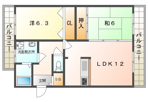 エテルノⅠ 間取り