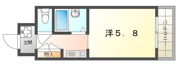 ルーナ五月田 間取り