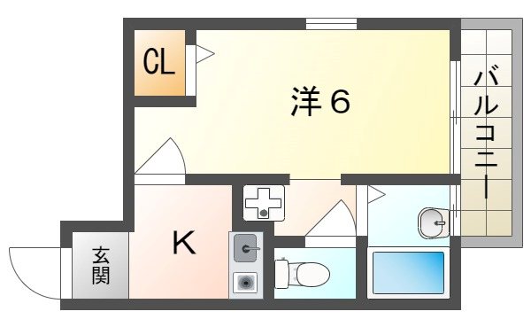 コボックス太子橋 間取り