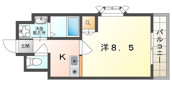サンフレンドＹＯＵ 間取り