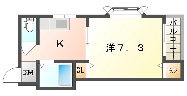 アウルズウッド大和田 間取り