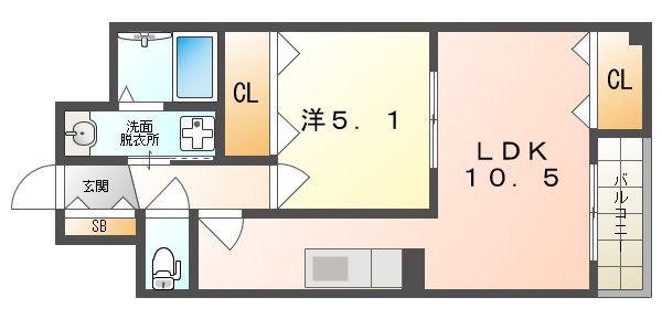 ラ・プラージュ 間取り