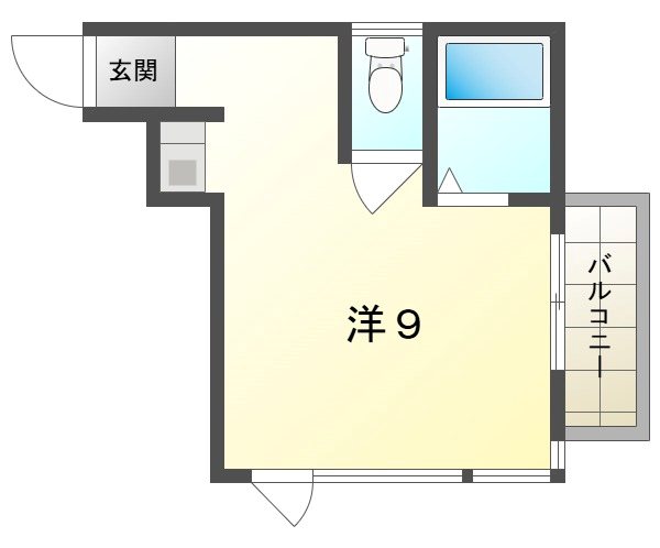 扇マンションにしき 間取り