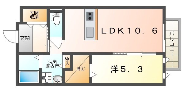 アヴェニュー暁町 間取り