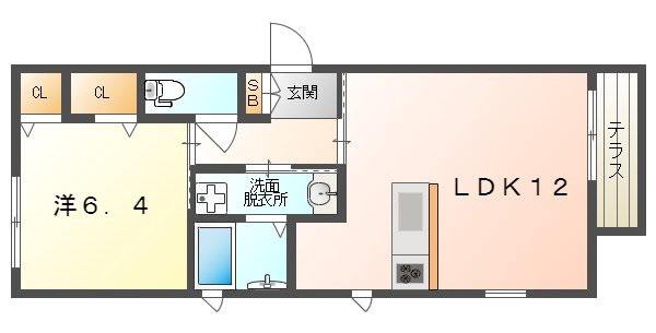 シャーメゾン7番館 間取り