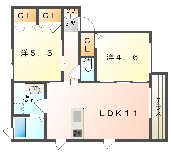 ＳｈａＭａｉｓｏｎ稔 間取り