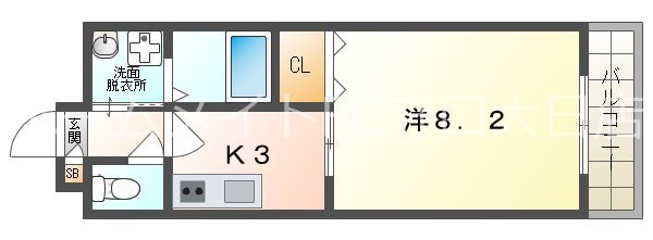 アンプルールクラージュ　アミティエ 間取り