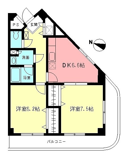 コンフォール・ＥＤＯ 間取り