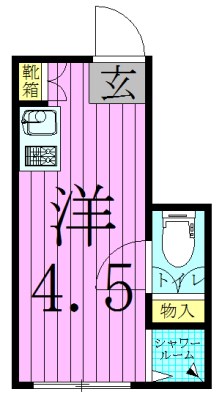サークルハウス谷在家 間取り図