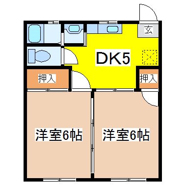 第二まるみ荘 間取り