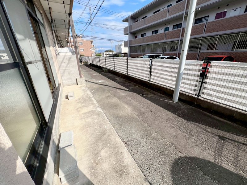 第二まるみ荘 ベランダ
