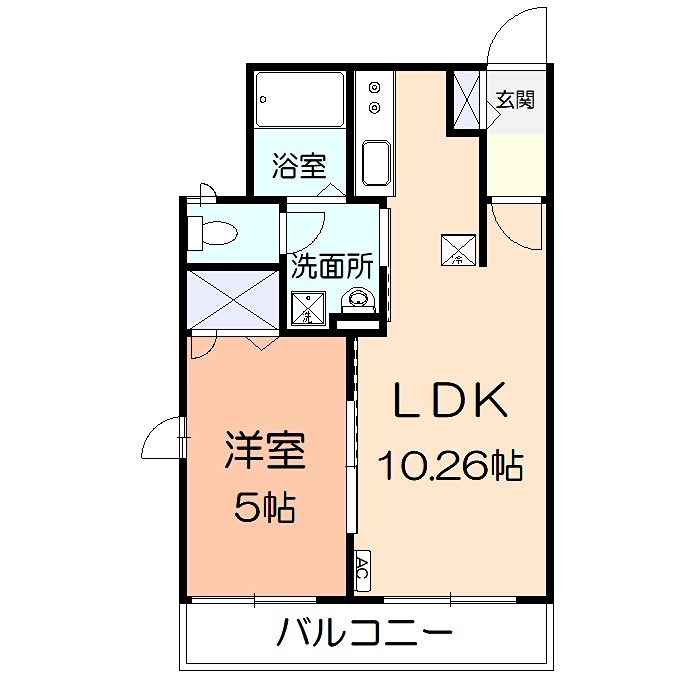 リバティハイツＣ 間取り