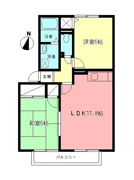 サンシャインＡ 間取り